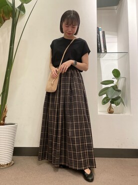 ホンダ マユさん(レディース・152cm)の秋コーディネート