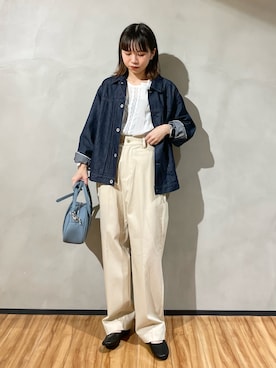 「STILL BY HAND」｜ホンダ マユさん（レディース・152cm）の秋コーディネート