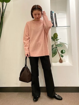 ホンダ マユさん（レディース・152cm）の冬コーディネート