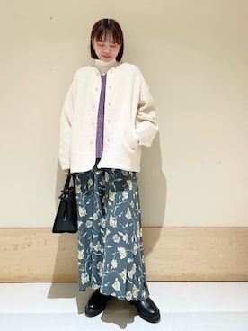 ホンダ マユさん（レディース・152cm）の秋コーディネート