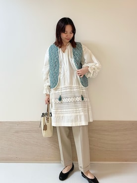 ホンダ マユさん（レディース・152cm）の春コーディネート