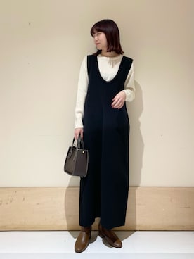 ホンダ マユさん（レディース・152cm）の冬コーディネート