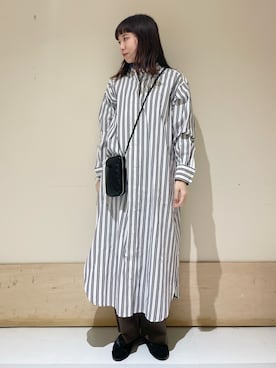 ホンダ マユさん(レディース・152cm)の冬コーディネート