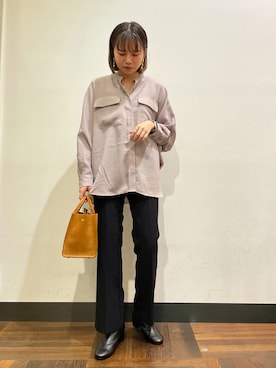 ホンダ マユさん（レディース・152cm）の秋コーディネート