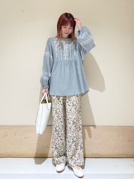 ホンダ マユさん（レディース・152cm）の春コーディネート