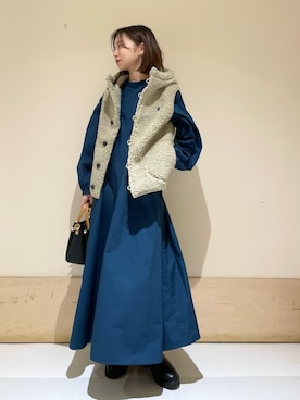 「URBAN RESEARCH DOORS」｜ホンダ マユさん（レディース・152cm）の秋コーディネート