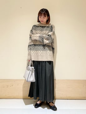 ホンダ マユさん（レディース・152cm）の冬コーディネート