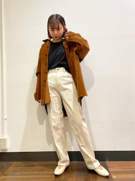 ホンダ マユさん（レディース・152cm）の秋コーディネート