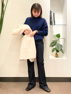 ホンダ マユさん（レディース・152cm）の秋コーディネート