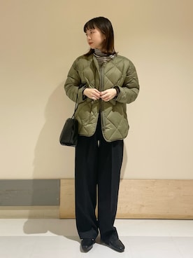 ホンダ マユさん(レディース・152cm)の冬コーディネート