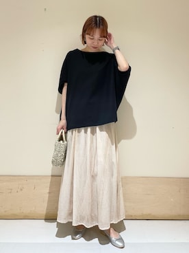 ホンダ マユさん(レディース・152cm)の春コーディネート