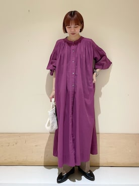 ホンダ マユさん(レディース・152cm)の春コーディネート