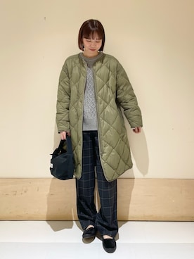 「URBAN RESEARCH DOORS」｜ホンダ マユさん（レディース・152cm）の秋コーディネート