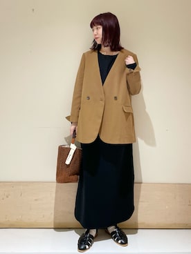 ホンダ マユさん（レディース・152cm）の春コーディネート