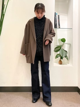 ホンダ マユさん（レディース・152cm）の秋コーディネート