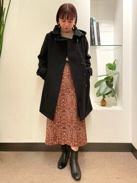 ホンダ マユさん(レディース・152cm)の秋コーディネート