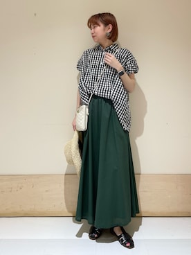 ホンダ マユさん(レディース・152cm)の春コーディネート