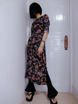 「日系极简」｜「アイテム（ワンピース/ドレス）」を使った、lsoislさん（レディース・168cm）の夏コーディネート