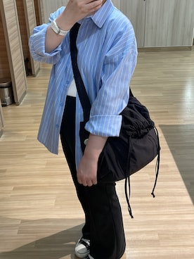 「Honeys（ハニーズ）のアイテム」を使った、あさみさん（レディース・157cm）の夏コーディネート