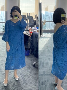 「MARIE MILLER（マリー ミラー）のアイテム」を使った、shizukaさん（レディース・169cm）の夏コーディネート