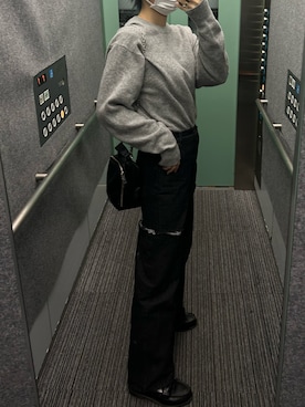 「EDT（イーディーティー）のアイテム」を使った、ハナさん（レディース・162cm）の秋コーディネート