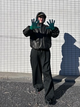 ハナさん（レディース・162cm）の冬コーディネート