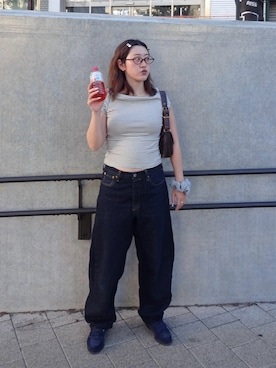 「H&M（エイチ・アンド・エム）のアイテム」を使った、ハナさん（骨格ウェーブ・レディース・162cm）の夏コーディネート