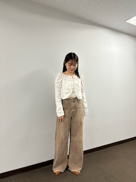mamiさん（骨格ウェーブ・レディース・158cm・20代）の秋コーディネート