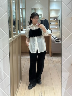 「mystic（ミスティック）のアイテム」を使った、mamiさん（レディース・158cm）の春コーディネート