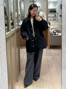 「アイテム（ブーツ）」を使った、mamiさん（レディース・158cm・20代）の冬コーディネート