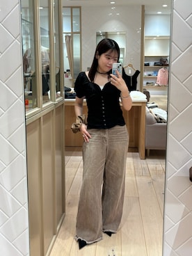 「アイテム（パンプス）」を使った、mamiさん（レディース・158cm・20代）の秋コーディネート