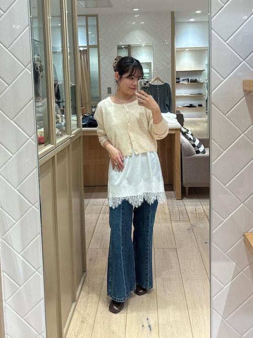 裾レースマルチスカート（スカート）｜mystic（ミスティック）の