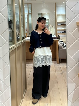 「アイテム（カチューシャ）」を使った、mamiさん（レディース・158cm・20代）の秋コーディネート