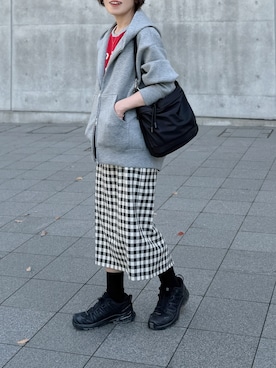 「SLOBE IENA（スローブイエナ）のアイテム」を使った、𝚝𝚘𝚞.𝚊さん（レディース・152cm）の春コーディネート