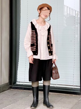 𝚝𝚘𝚞.𝚊さん（レディース・152cm）の秋コーディネート