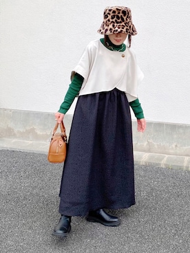 𝚝𝚘𝚞.𝚊さん（レディース・152cm）の冬コーディネート