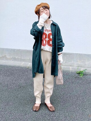 fig London（フィグロンドン）の「Ramie big coverall（ブルゾン