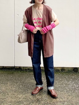 𝚝𝚘𝚞.𝚊さん（レディース・152cm）の秋コーディネート