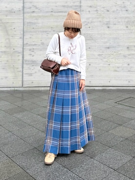 「SENSE OF PLACE by URBAN RESEARCH（センスオブプレイスバイアーバンリサーチ）のアイテム」を使った、𝚝𝚘𝚞.𝚊さん（レディース・152cm）の秋コーディネート