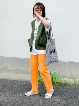 𝚝𝚘𝚞.𝚊さん（レディース・152cm）の夏コーディネート