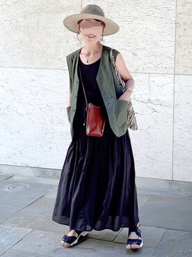 𝚝𝚘𝚞.𝚊さん（レディース・152cm）の夏コーディネート