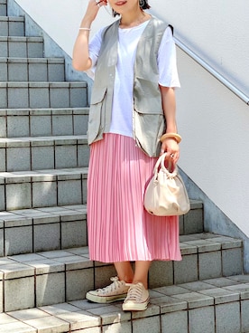 𝚝𝚘𝚞.𝚊さん（レディース・152cm）の夏コーディネート