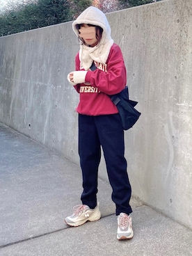 𝚝𝚘𝚞.𝚊さん(レディース・152cm)の冬コーディネート