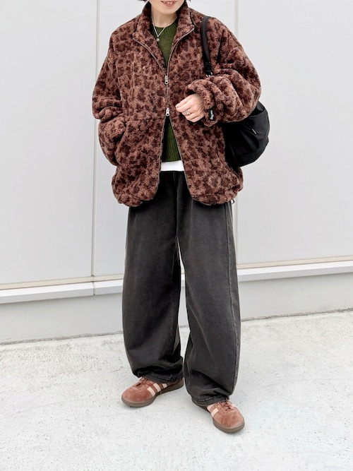 JEANASIS（ジーナシス）の「【Les Fleurs】ガラボアブルゾン/634725