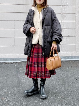 𝚝𝚘𝚞.𝚊さん(レディース・152cm)の冬コーディネート