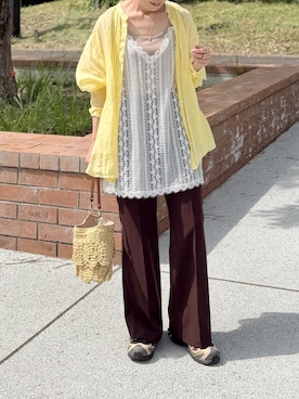 𝚝𝚘𝚞.𝚊さん（レディース・152cm）の春コーディネート