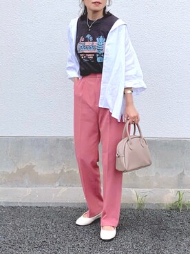 𝚝𝚘𝚞.𝚊さん（レディース・152cm）の夏コーディネート