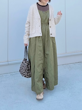 「MILLER（ミラー）のアイテム」を使った、𝚝𝚘𝚞.𝚊さん（レディース・152cm）の秋コーディネート