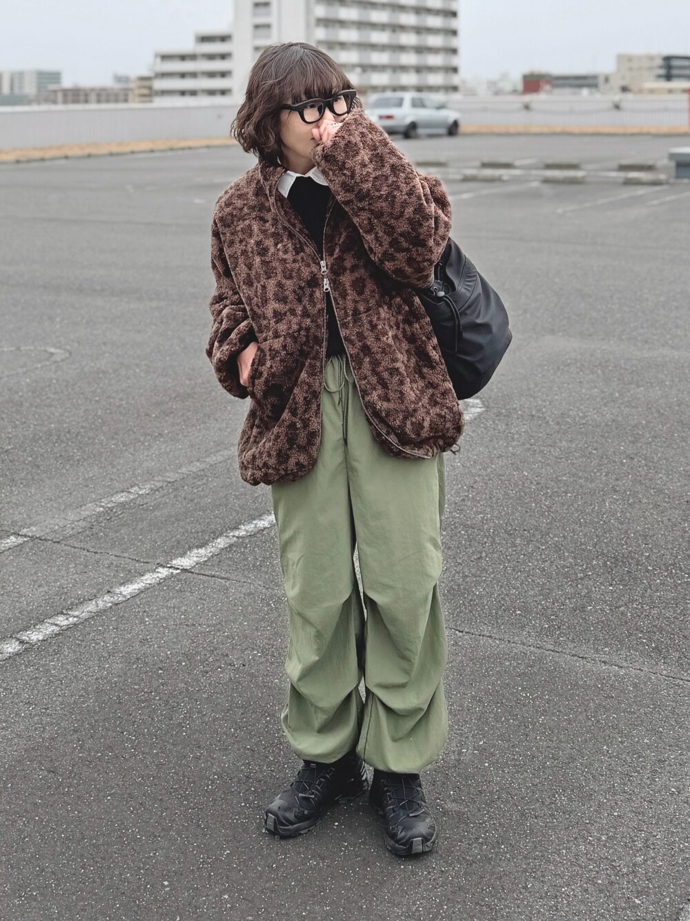 JEANASIS（ジーナシス）の「【Les Fleurs】ガラボアブルゾン/634725