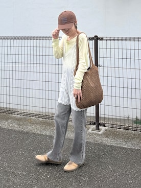 𝚝𝚘𝚞.𝚊さん（レディース・152cm）の春コーディネート